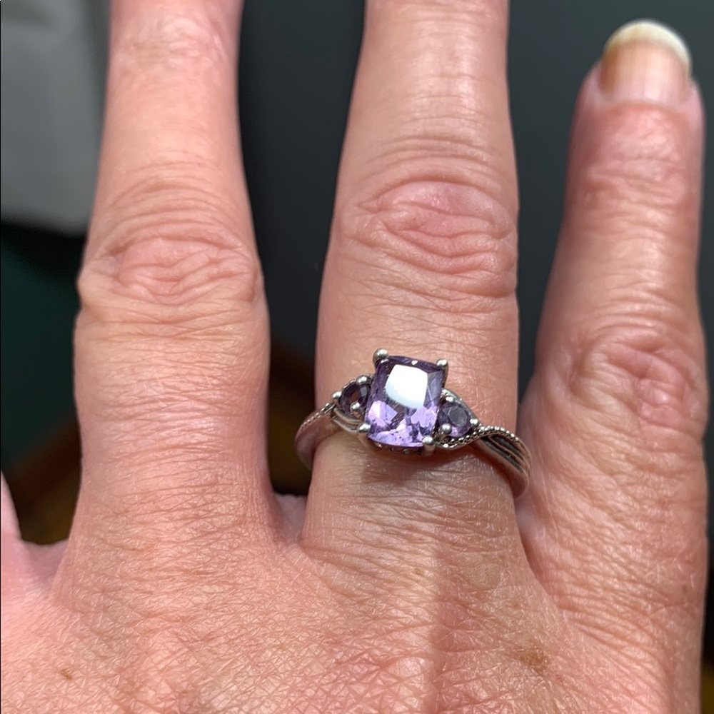 Ameythest ring